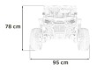 Pojazd Terenowy HONDA Talon 4x4 Niebieski-21 7356 