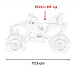 Pojazd Terenowy HONDA Talon 4x4 Niebieski-22 7356 