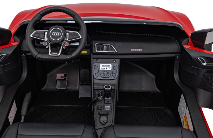 Pojazd Audi Spyder R8 LIFT Czerwony-19 7358 