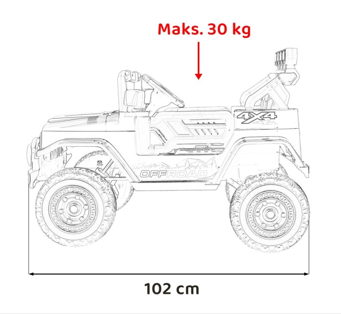 Pojazd Off-Road CLIMBER Różowy-18 7360 