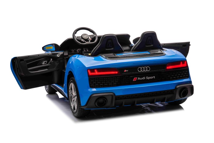 Pojazd Audi Spyder R8 LIFT STRONG Niebieski-8 7362 