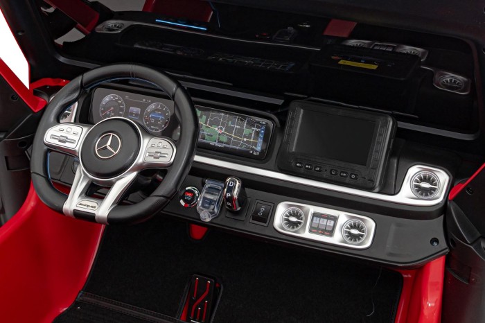Pojazd Mercedes Benz G63 AMG XXL MP4 Czerwony-8 7363 