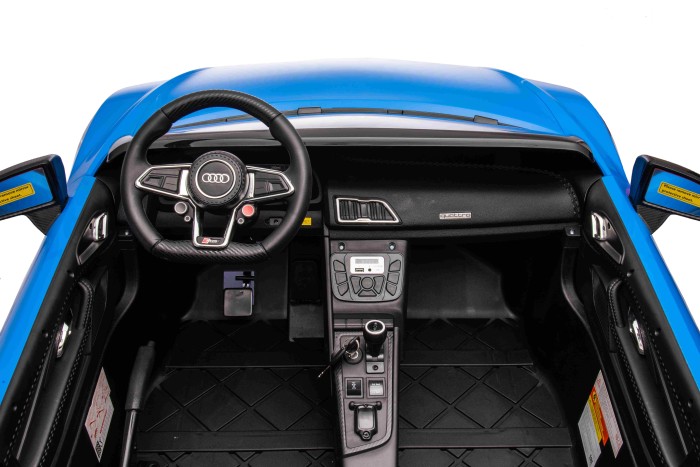 Pojazd Audi Spyder R8 LIFT STRONG Niebieski-19 7362 