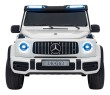 Pojazd Mercedes Benz G63 AMG XXL MP4 Biały-1 7370 