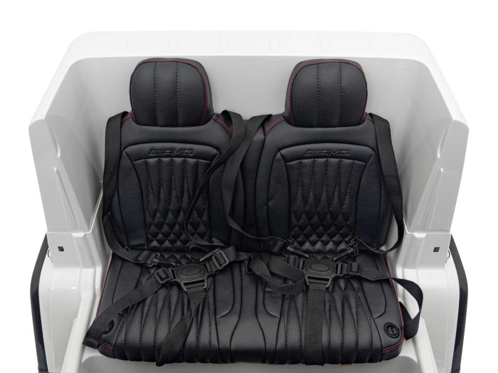 Pojazd Mercedes Benz G63 AMG XXL MP4 Biały-18 7370 