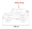 Pojazd Mercedes Benz G63 AMG XXL MP4 Biały-21 7370 
