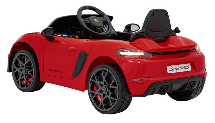 Pojazd Porsche Spyder RS 718 Lakier Czerwony-4 7376 
