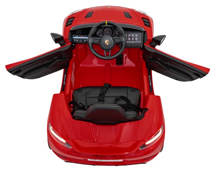 Pojazd Porsche Spyder RS 718 Lakier Czerwony-7 7376 