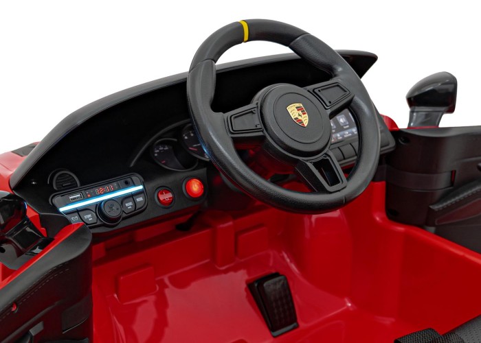 Pojazd Porsche Spyder RS 718 Lakier Czerwony-9 7376 