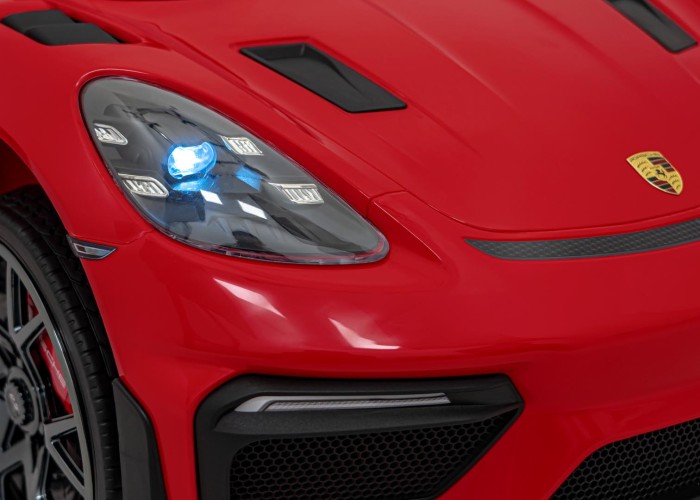 Pojazd Porsche Spyder RS 718 Lakier Czerwony-15 7376 