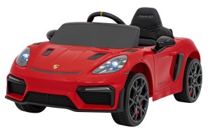 Auto na akumulator Porsche Spyder RS 718 | Czerwony | Lakierowany