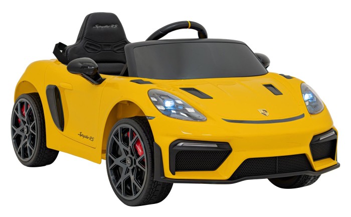 Pojazd Porsche Spyder RS 718 Lakier Żółty-2 7380 