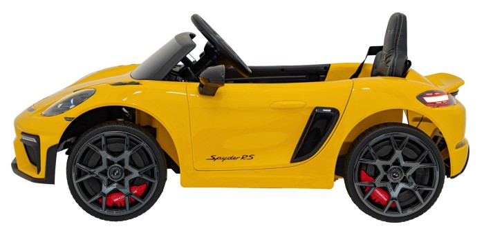 Pojazd Porsche Spyder RS 718 Lakier Żółty-3 7380 