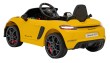 Pojazd Porsche Spyder RS 718 Lakier Żółty-4 7380 