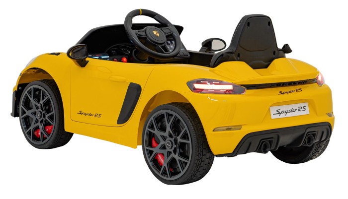 Pojazd Porsche Spyder RS 718 Lakier Żółty-4 7380 