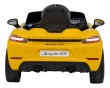 Pojazd Porsche Spyder RS 718 Lakier Żółty-5 7380 