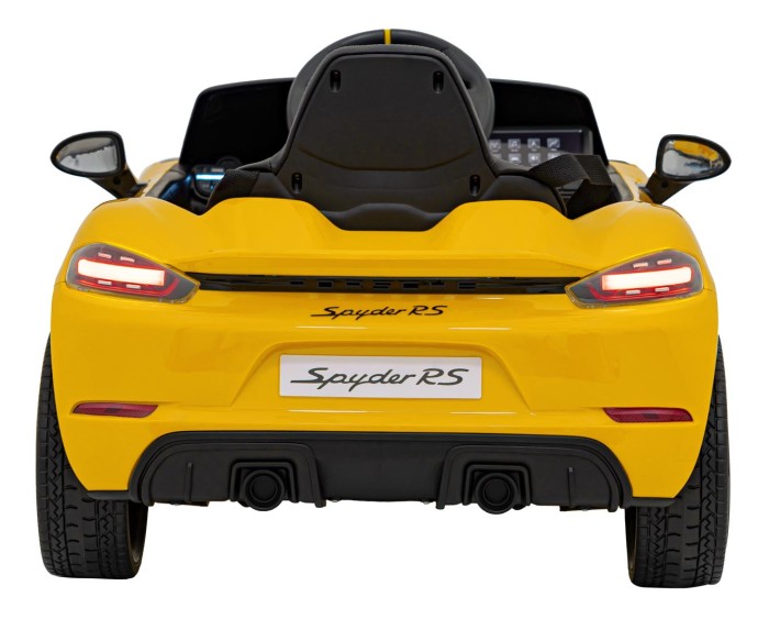 Pojazd Porsche Spyder RS 718 Lakier Żółty-5 7380 