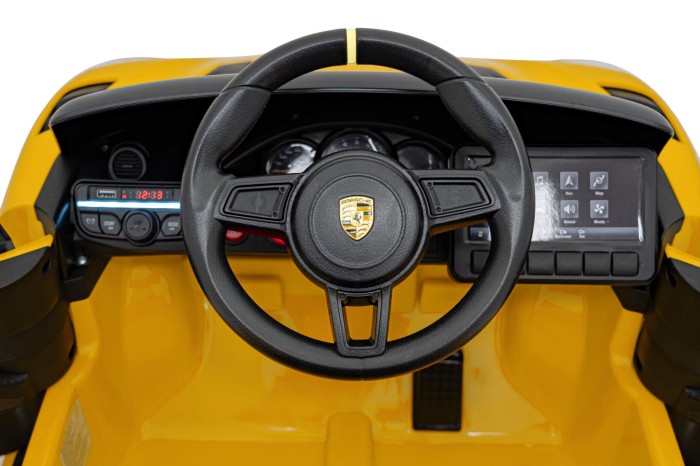 Pojazd Porsche Spyder RS 718 Lakier Żółty-8 7380 