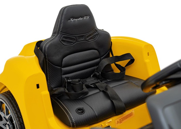 Pojazd Porsche Spyder RS 718 Lakier Żółty-11 7380 
