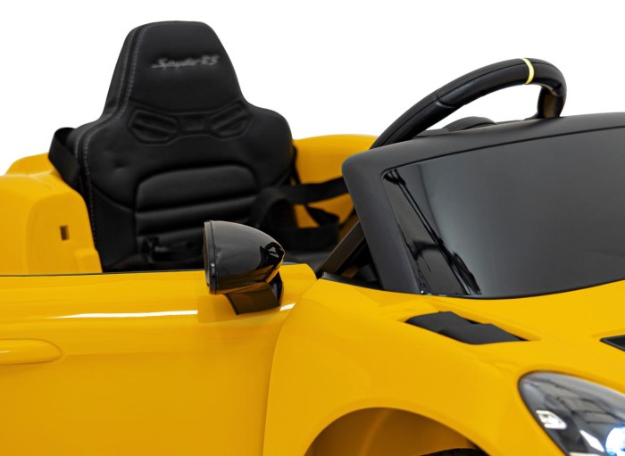 Pojazd Porsche Spyder RS 718 Lakier Żółty-13 7380 