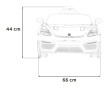 Pojazd Porsche Spyder RS 718 Lakier Żółty-21 7380 