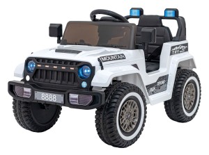Auto na akumulator Off Road MOUNTAIN Biały
