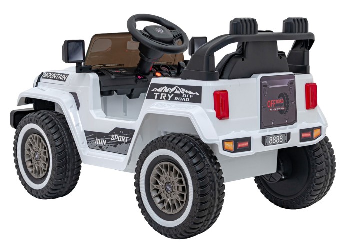 Pojazd Off Road MOUNTAIN Biały-6 7385 
