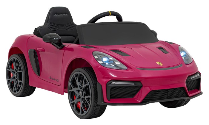Pojazd Porsche Spyder RS 718 Lakier Różowy-2 7386 