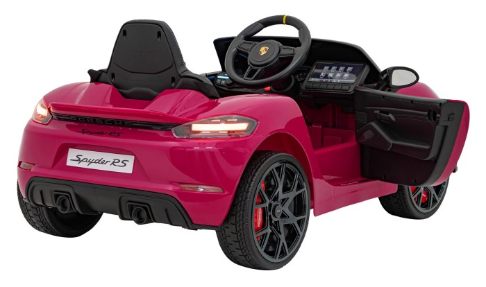Pojazd Porsche Spyder RS 718 Lakier Różowy-7 7386 