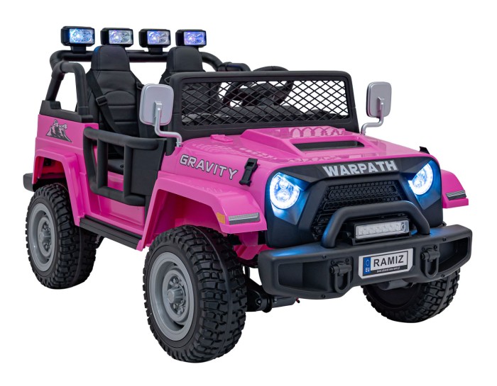 Pojazd Off Road MONSTER Różowy-2 7389 