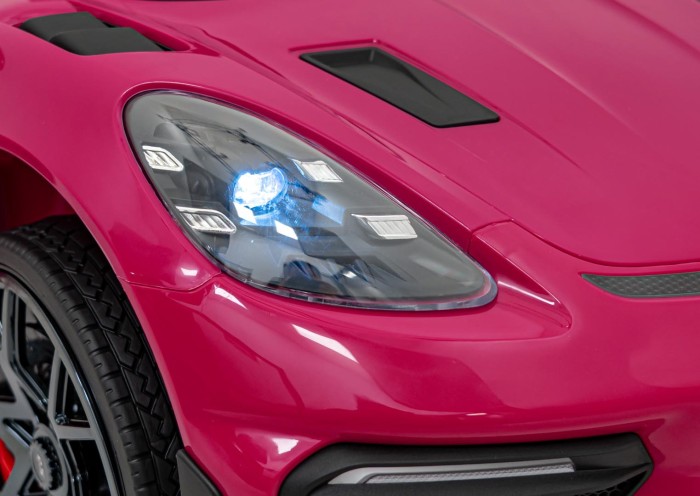 Pojazd Porsche Spyder RS 718 Lakier Różowy-12 7386 