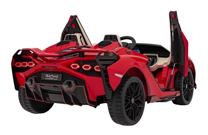 Pojazd Lamborghini SIAN Czerwony-6 7387 
