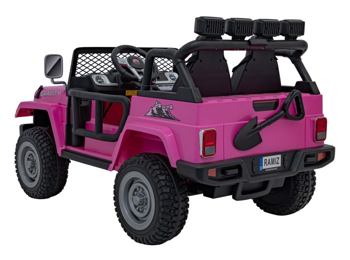 Pojazd Off Road MONSTER Różowy-6 7389 