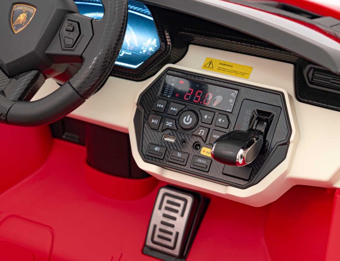 Pojazd Lamborghini SIAN Czerwony-10 7387 