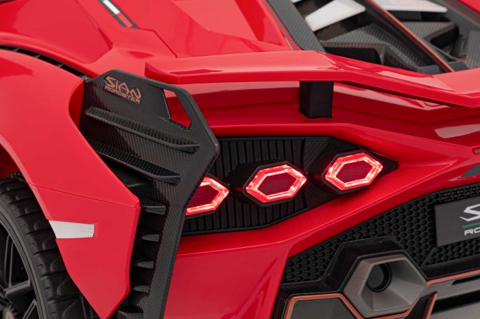 Pojazd Lamborghini SIAN Czerwony-12 7387 