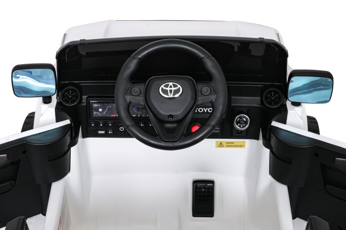 Pojazd Toyota Land Cruiser PRADO Biały-10 7390 