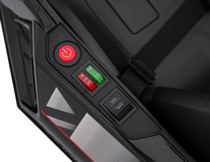 Pojazd Gokart Audi z Funkcją Driftu Biały-2 7392 