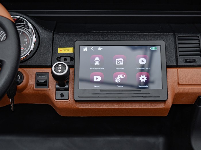 Pojazd Mercedes Benz MAYBACH G650 STRONG Czarny-3 7393 