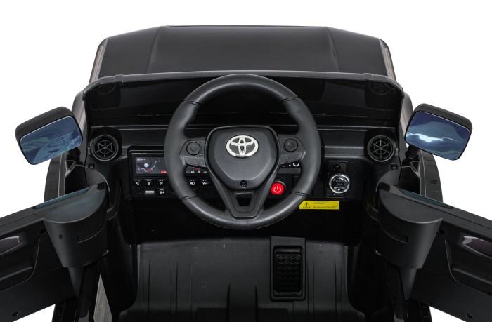 Pojazd Toyota Land Cruiser PRADO Czarny-10 7395 