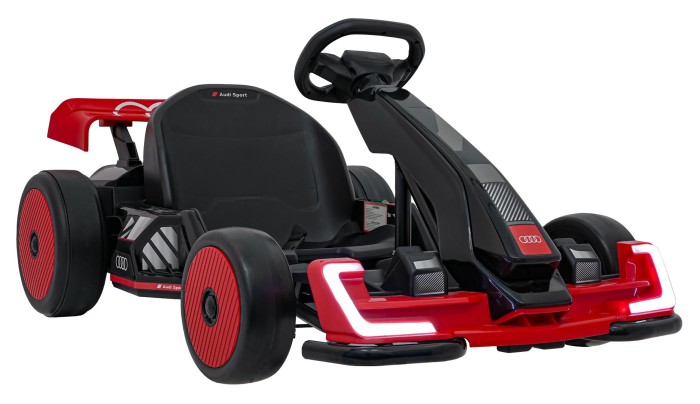 Pojazd Gokart Audi z Funkcją Driftu Czerwony-7 7397 