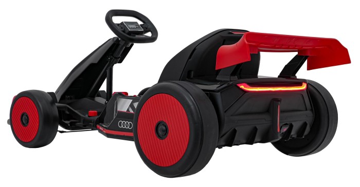 Pojazd Gokart Audi z Funkcją Driftu Czerwony-10 7397 
