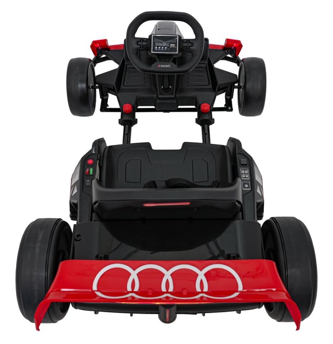 Pojazd Gokart Audi z Funkcją Driftu Czerwony-13 7397 