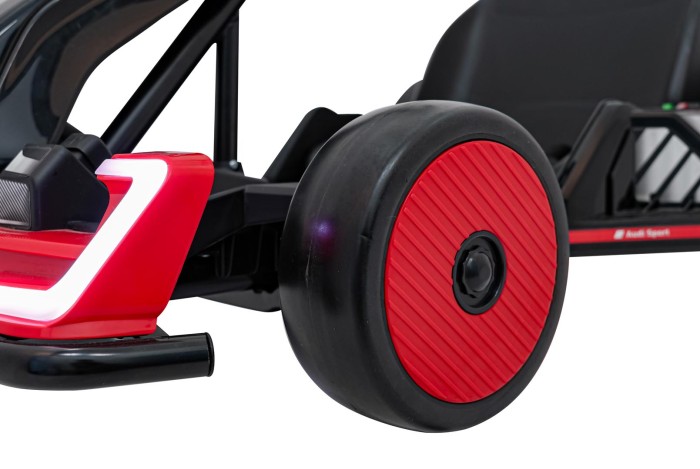 Pojazd Gokart Audi z Funkcją Driftu Czerwony-15 7397 