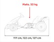 Pojazd Gokart Audi z Funkcją Driftu Czerwony-21 7397 