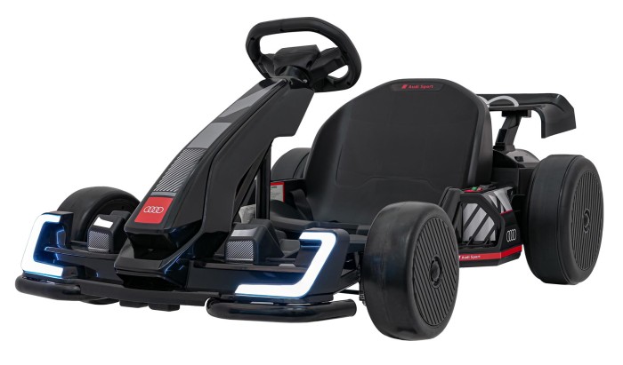 Pojazd Gokart Audi z Funkcją Driftu Czarny