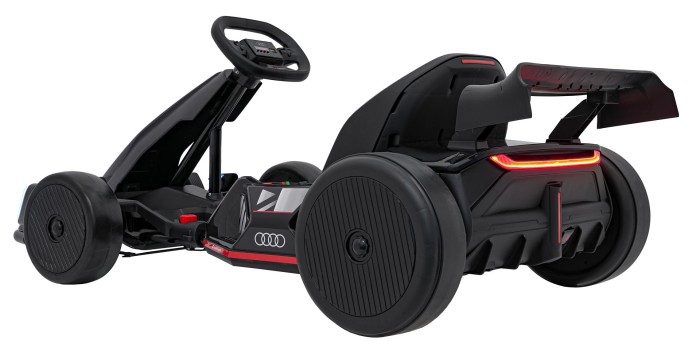 Pojazd Gokart Audi z Funkcją Driftu Czarny-4 7402 