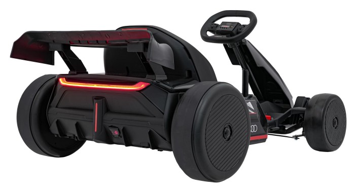 Pojazd Gokart Audi z Funkcją Driftu Czarny-6 7402 