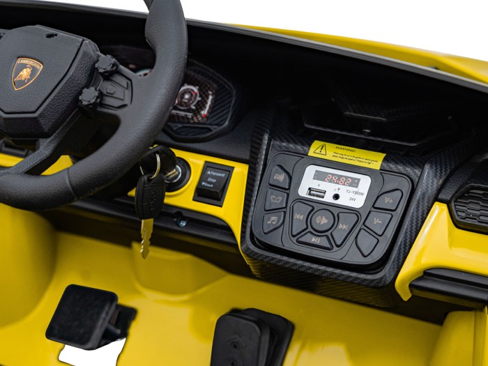 Pojazd Lamborghini Revuelto XL STRONG Żółty-15 7401 