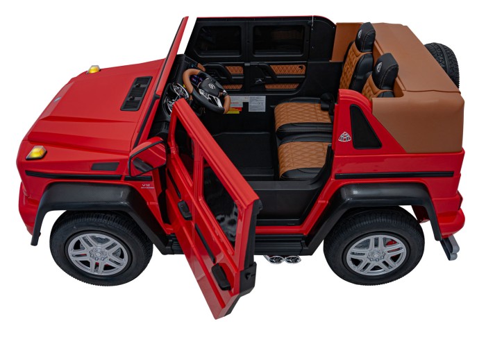 Pojazd Mercedes Benz MAYBACH G650 STRONG Czerwony-6 7408 