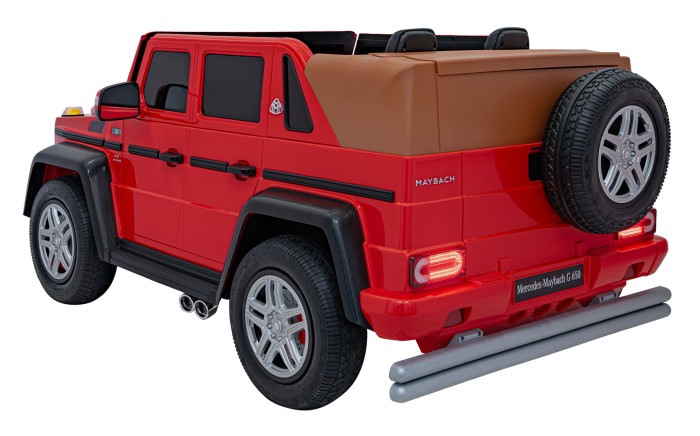 Pojazd Mercedes Benz MAYBACH G650 STRONG Czerwony-8 7408 
